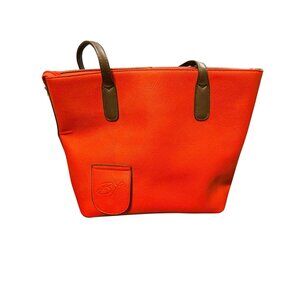 PortoVino Red Leather Purse With Wine Bladder Inserts